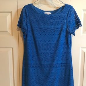 Royal Blue Lace Dress